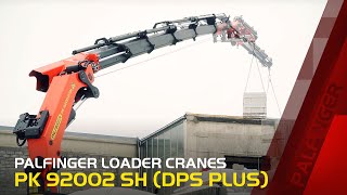 PALFINGER Loader Cranes  Ladekrane  PK 92002SH DPS Plus [upl. by Pitts730]