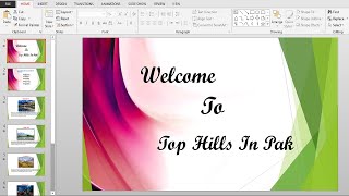 How To Create PowerPoint Presentation Slides For Assignment [upl. by Celestina]