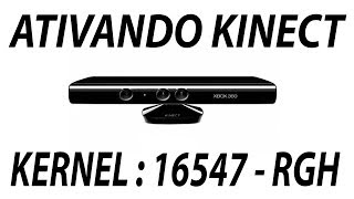 ATIVANDO KINECT KERNEL16547  RGH [upl. by Sterne]