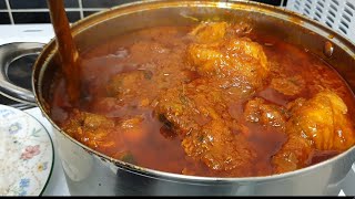 Cameroon tomato stew recipeHow to cook Cameroon Tomato stew Cameroon rice and stew [upl. by Beekman509]