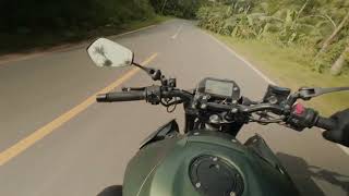 Yamaha MT03  Pamplona POV  DJI Osmo Action 5  Rode Wireless Mic Me [upl. by Aivatco52]