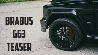 BRABUS G63 Widestar Teaser  Gasoline Culture [upl. by Margalo]