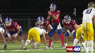 Folsom Bulldogs edge Oak Ridge Trojans 3427 to win 3rd straight Div Section Championship [upl. by Varney]