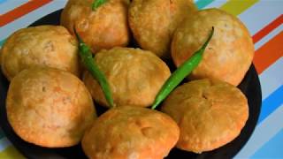 सोप्या पद्धतीने बनवा बलून सारखी फुगलेली खस्ता कचोरी  Khasta Kachori  Moong Dal kachori [upl. by Aitram186]