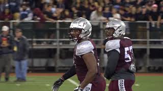 Paramus Catholic 14 St Peters Prep 23 highlights [upl. by Coster]