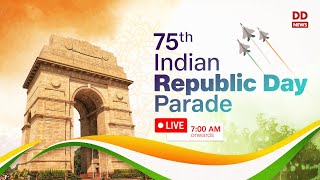 Indias Republic Day Parade 26th January 2024  LIVE [upl. by Christal734]