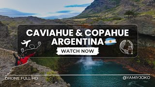 9 Lugares Imperdibles de Caviahue y Copahue Neuquen Argentina  Drone Full HD [upl. by Bran]