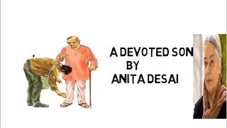 A Devoted Son By Anita Desai in Hindi Full Explain Line by Line [upl. by Neltiac]