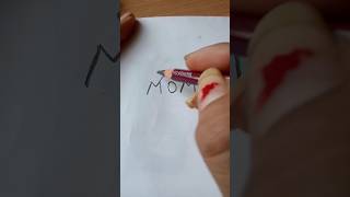 Mom name se fellawer🌹drawing youtubeshorts short [upl. by Petromilli]