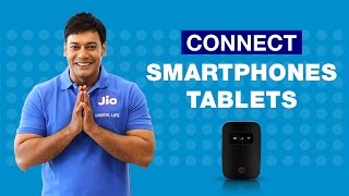 JioFi  How to Connect JioFi to your Smartphone or Tablet  Reliance Jio [upl. by Glassman]