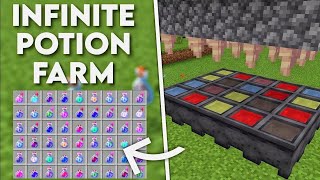 New Potion Farm 120 Minecraft Bedrock MCPEXboxPS4 [upl. by Engelbert]