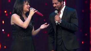 Aditi Singh Sharma With The Singer Side Of Shahrukh At RSMMA  Radio Mirchi [upl. by Birch]