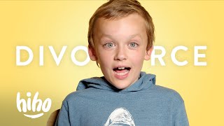 100 Kids Explain Divorce  HiHo Kids [upl. by Haim]