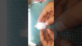 mini torch using lithium battery and LED bulb shorts viralvideo experimemt viralshorts new [upl. by Snow]