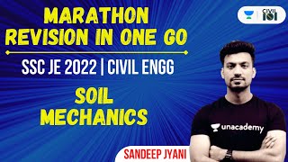 Soil Mechanics  SSC JE 2022  Civil Engineering  Sandeep Jyani [upl. by Uwton]