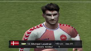 Pes Classic Laziale Classic Denmark vs Classic Scotland [upl. by Havard]