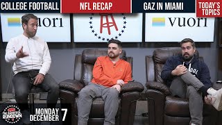 NFL Recap The Patriots Are Back and Doctor Heat Gets Fired  Barstool Rundown  December 7 2020 [upl. by Elon]