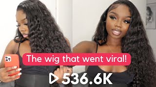 MUST WATCH THE WIG THAT WENT VIRAL LOOSE DEEP WAVE HAIR Ft WIGGINS HAIR [upl. by Bilow359]