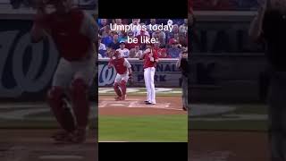 Get better Umpires mlb please umpires mlb [upl. by Ellehcyar]