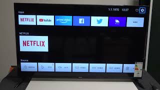 How to Enable Home  Store Mode in CHiQ LED TV U43H7L [upl. by Anigal]