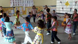 Dança Roda Pião  Educação Inclusiva [upl. by Eustacia]