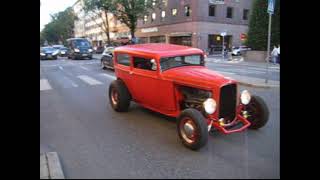 Late July Old cars cruising in Stockholm 2022 [upl. by Nivrag]