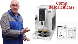 Delonghi Dinâmica  Como fazer a descalcificação na ECAM35035W [upl. by Nirej98]