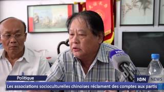 Les associations socioculturelles chinoises réclament des comptes aux partis politiques [upl. by Griseldis]