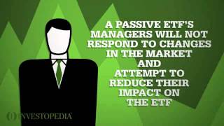 Investopedia Video Active vs Passive ETF Investing [upl. by Onairelav]