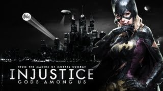 Injustice Gods Among Us Batgirl Classic Battles Mode Medium Im Batgirl what [upl. by Orella320]