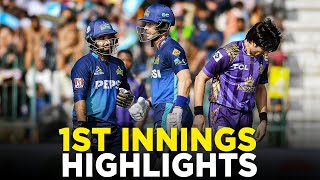 1st Innings Highlights  Multan Sultans vs Quetta Gladiators  Match 11  HBL PSL 9  M2A1A [upl. by Pol499]