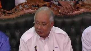 A swing in support of BN says Najib [upl. by Adamsun]