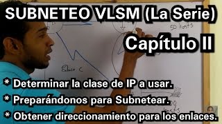 SUBNETEO VLSM Capítulo II Preparándonos para Subnetear Pasos Previos Enlaces [upl. by Tabina590]