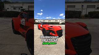 What is this Dutch Supercar  Donkervoort D8 GTO 40 [upl. by Pavel]