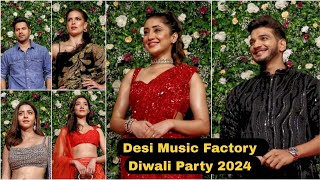 Desi Music Factory Diwali Party 2024 Munawar FaruquiShivangi JoshiVarun DhawanNatasha Sankovitch [upl. by Muhammad]