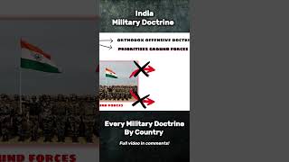 India Military Doctrine Explained in 1 Minute [upl. by Enneicul]