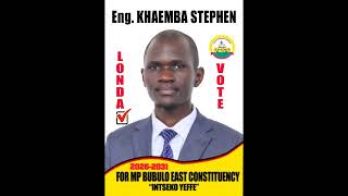 Hon Eng Khaemba Stephen new hope for Namisindwa Bubulo East Constituency [upl. by Blus]