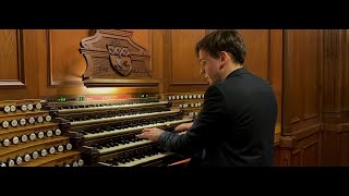 Thomas Ospital plays Louis VIERNE  Toccata [upl. by Olecram]