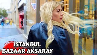 Istanbul Aksaray🇹🇷Laleli Snowfall walking Tour Istanbul Travel 2023 4K [upl. by Clara]