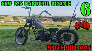 125 hardtail chopper  ccw sinnis heist 6  the malle mile 2024 [upl. by Em]