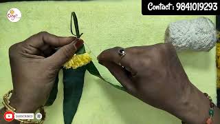 Maavilai Thoranam  How to Make Maavilai Thoranam  Mango Leaf Decoration [upl. by Nedrah]