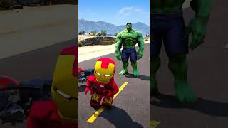 GTA  IRONMAN Son SAVED HIS FATHER LIFE shorts gta shortsfeed gta5 [upl. by Besnard]