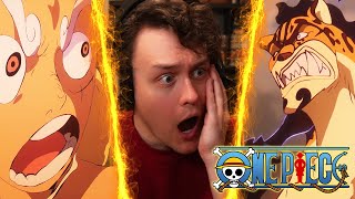 GEAR 5 LUFFY VS LUCCI ONE PIECE Episode 1100 REACTION  RogersBase Reacts [upl. by Nomor389]