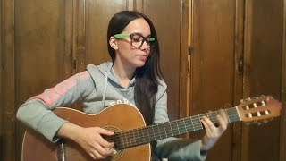 Acostumbrame Al Cielo  Edith Marquez Cover Guitarra Acustica Evelyn Baldenebro [upl. by Effy984]