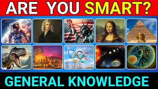 How Smart Are You 😏  General Knowledge Quiz 🤓 35 Questions [upl. by Ennahteb]