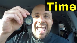 How To Set The Time On A Timex Expedition Digital WatchEasy Instructions [upl. by Isleen366]