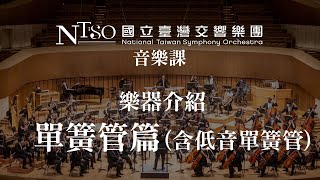 NTSO交響樂團樂器介紹3之8單簧管篇含低音單簧管 [upl. by Nafets]