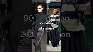 90s fashion vs 2024 fashion which do you prefer vintagefashion womensfashion 90sfashion ootd [upl. by Ayom989]