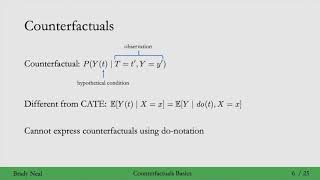 141  Counterfactuals [upl. by Favian905]