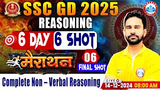 SSC GD 2025  SSC GD Reasoning Marathon  Non Verbal Reasoning  Clock  SSC GD Reasoning Class 6 [upl. by Eanehs720]